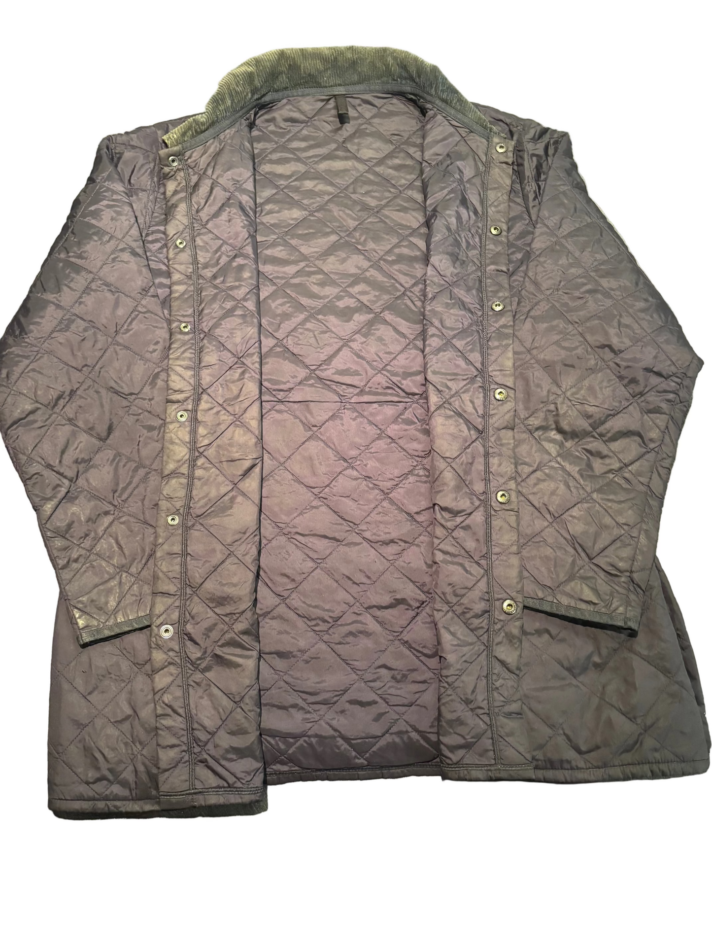 Barbour Blue Quilted Mens Jacket, Size L