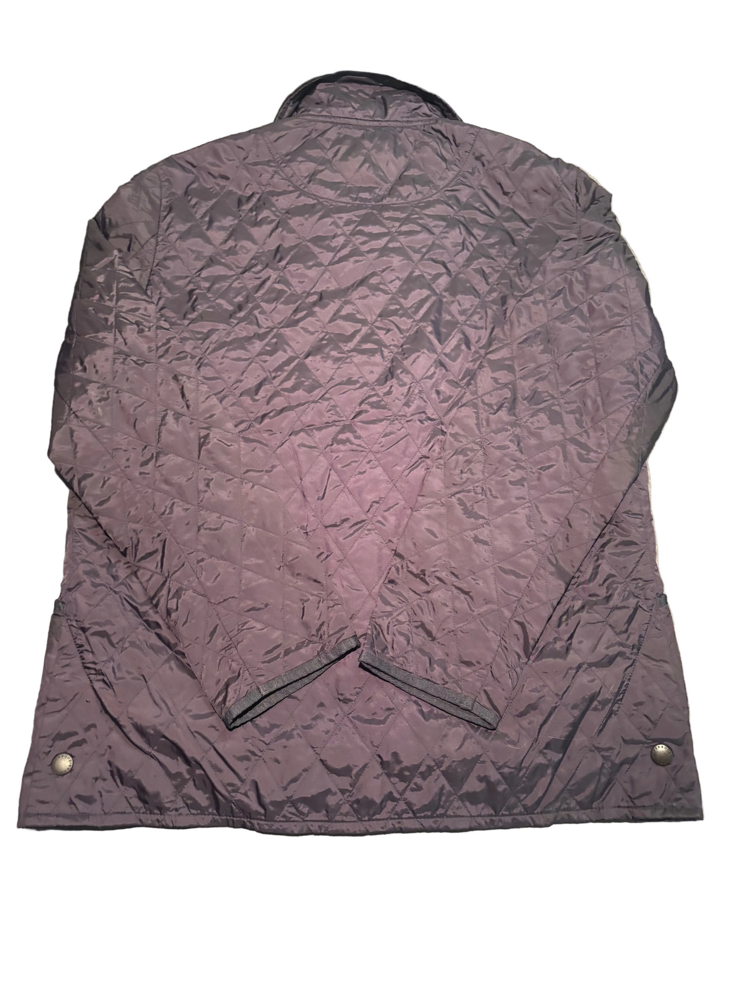 Barbour Navy Quilted Jacket, Size L