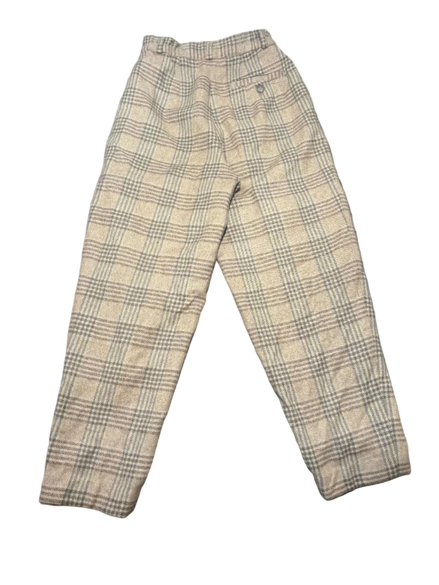 Ladies Tartan Y2K Trousers, W24