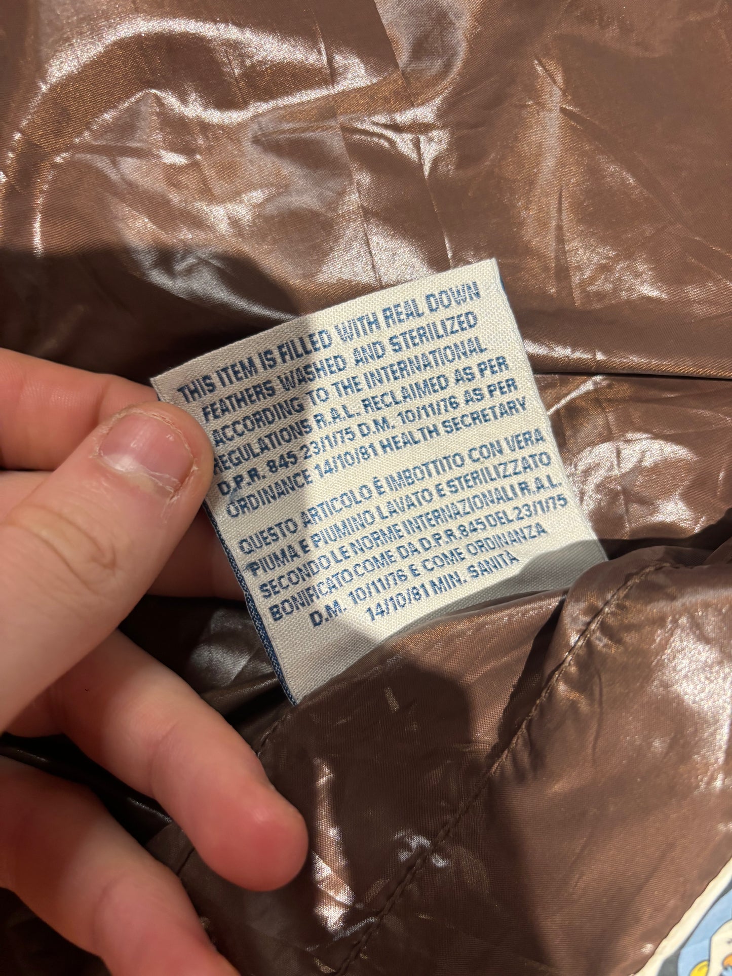 Moncler Vintage Tib Down Gilet, Size L