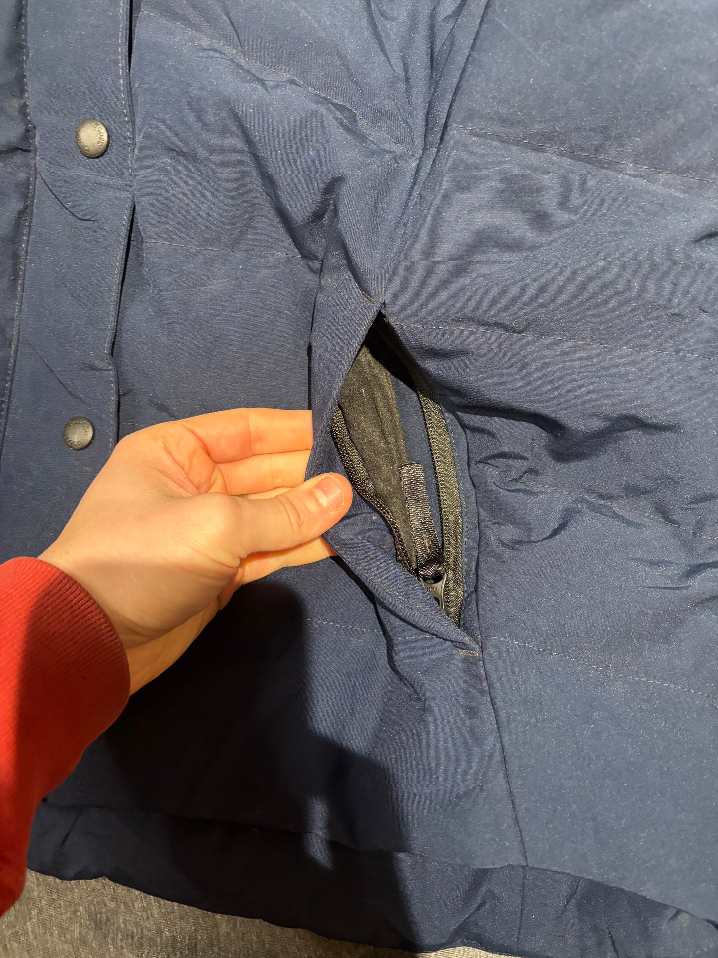 Canada Goose Freestyle Down Gilet, Navy, Size XL