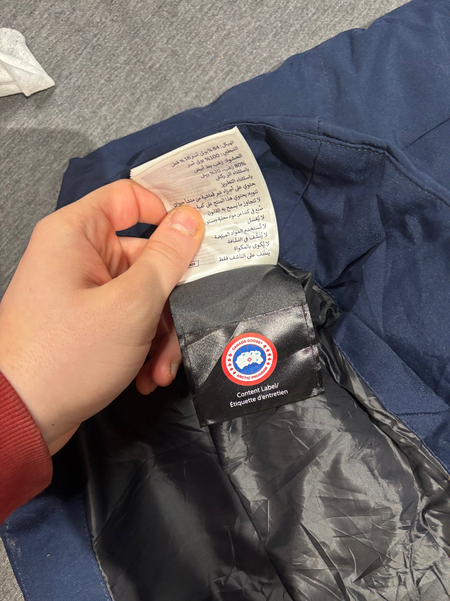 Canada Goose Freestyle Down Gilet, Navy, Size XL