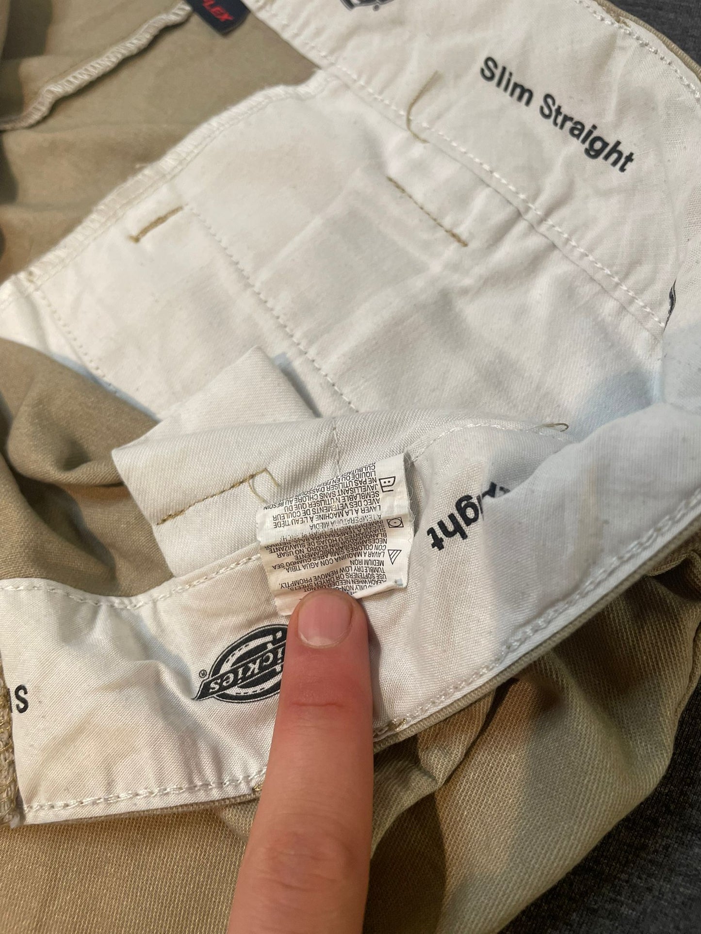Dickies Cream Chinos, W32 L32